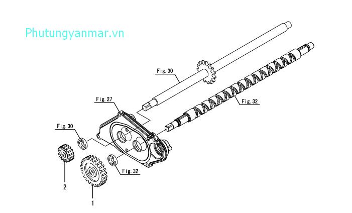 Bánh dẫn hướng ngang - Chọn số 26